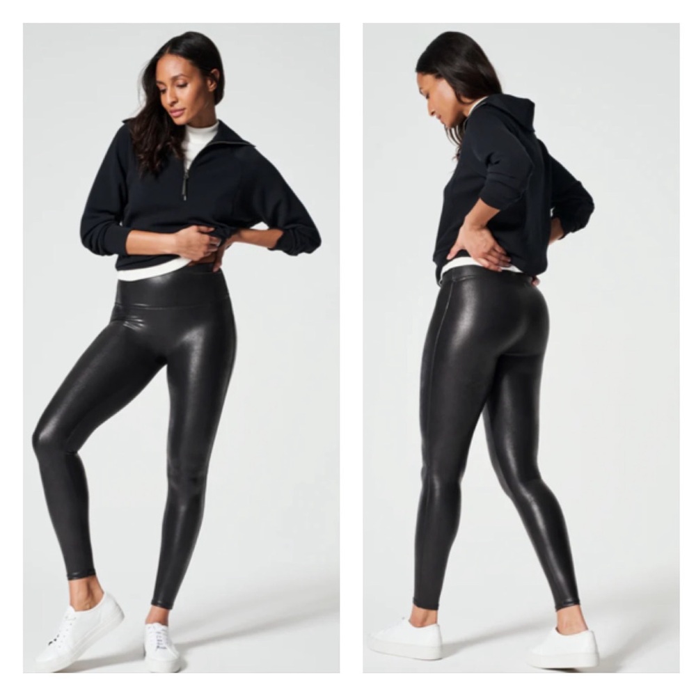 NWOT SPANX SPANXshape™ Faux Leather
Leggings